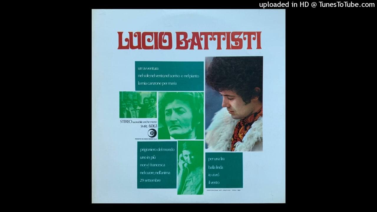 Lucio Battisti Io vivro' ( senza
