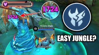 CHIP&#39;S HP BASE DMG TO JUNGLE | AS ROAMER AND JUNGLER