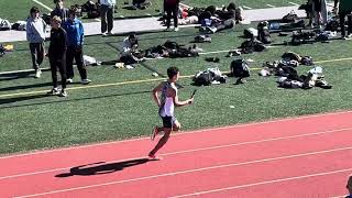 Marcus Valenzuela runs a 4:17 mile to clinch first in the Distance Medley