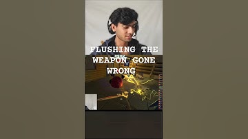 FLUSHING THE WEAPON GONE WRONG #repo #gaming #repogame #horror