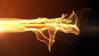 Yellow Flame Flourish Animation Motion Background Stock Video Footage Free For Editing