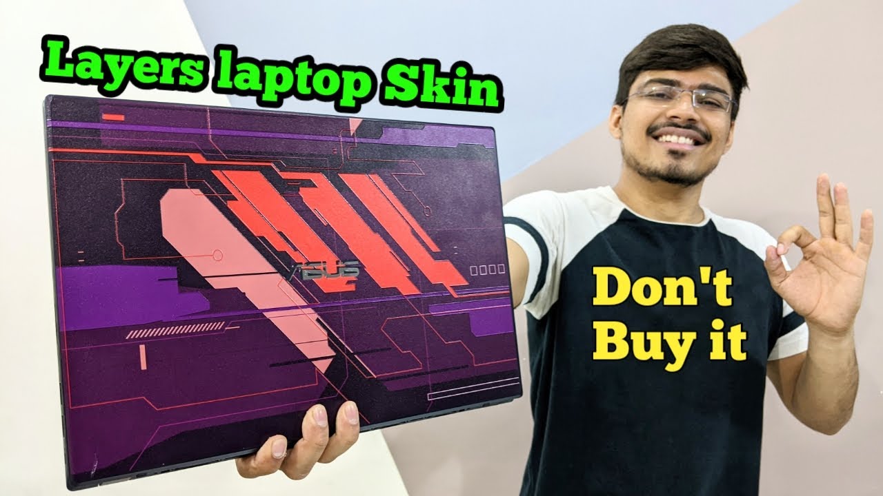 Layers Laptop Skin by TechBurner Layers Laptop Skin Review Layers