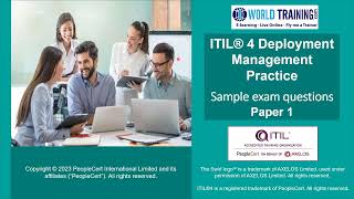 Sample Paper | Deployment Management | PeopleCert | AXELOS | 1WorldTraining.com |