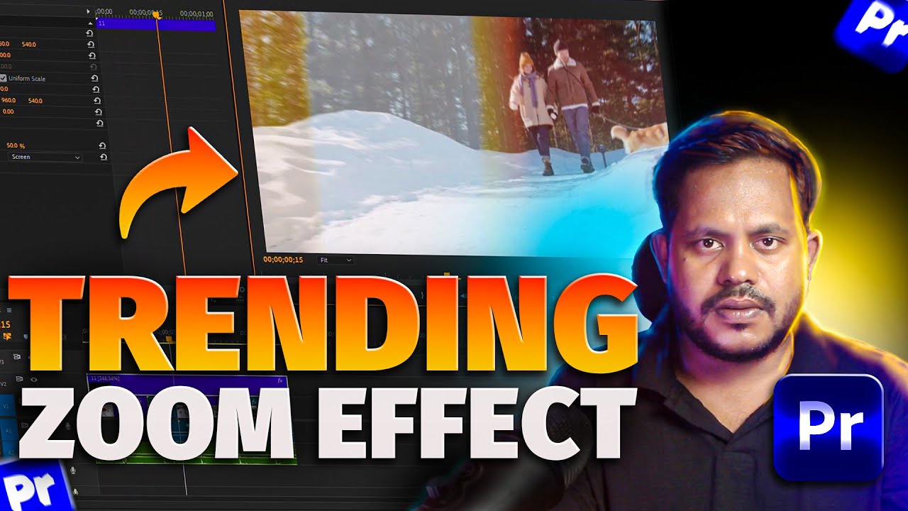 How to Make a Rapid Zoom Effect in Premiere Pro