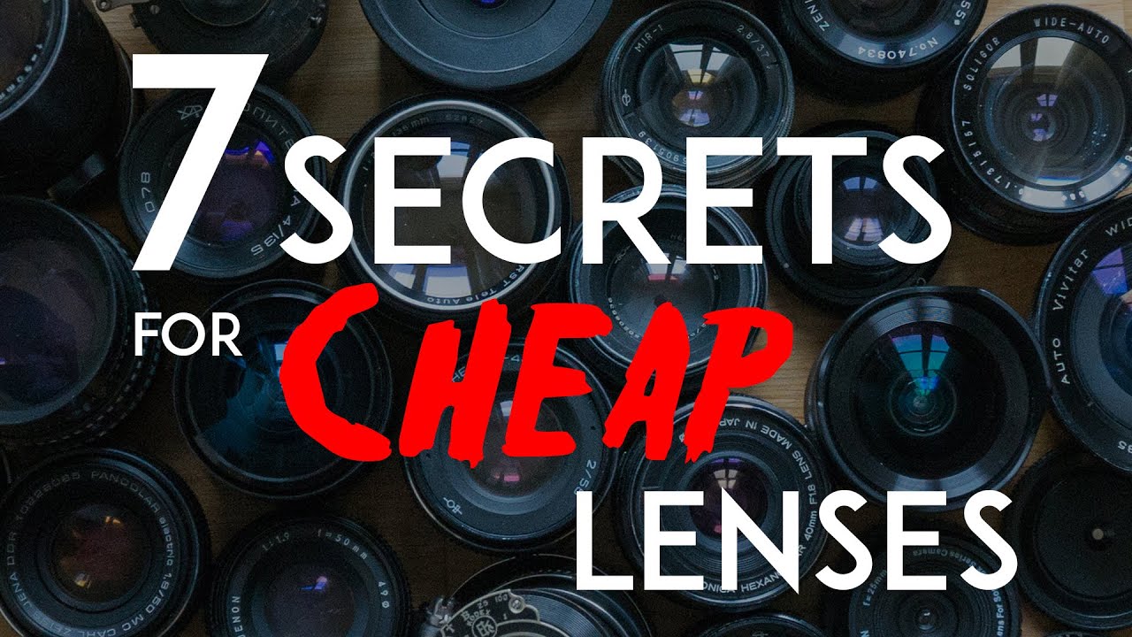 7 Secrets to Buy Cheap Lenses Online YouTube
