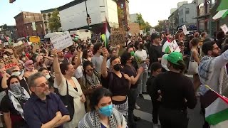 Pro-Palestinian protesters rally in New York