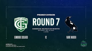 R7 Prem Snrs Gembrook Cockatoo V Narre Warren 25-05-2024