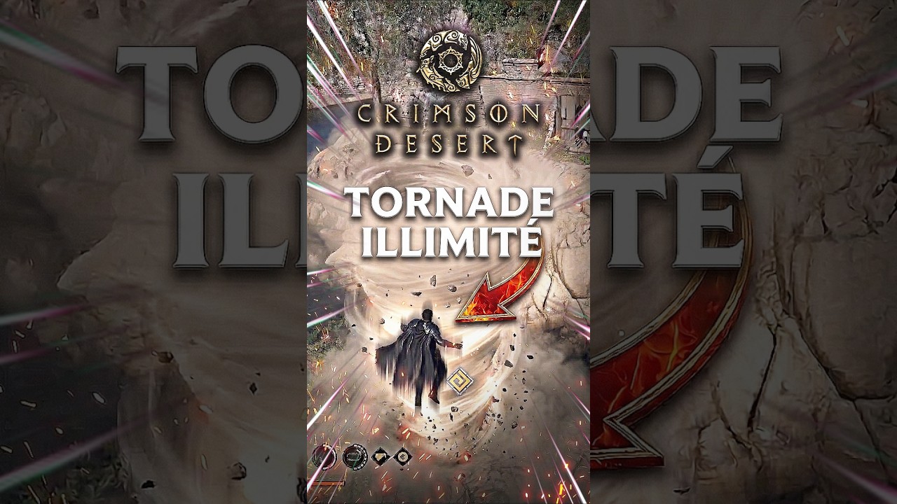 Une Amélioration pour faire des TORNADES en ILLIMITÉ dans Crimson Desert ! Astuces