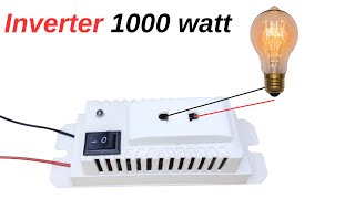 how to make simple Inverter at Home 1000 Watt Mini Inverter