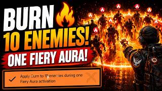 How to Burn 10 Enemies During ONE Fiery Aura! | Red Horizon Journey | The Division 2