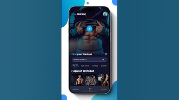 Flutter Fitness App 💪 Build a Clean Workout UI Fast! #flutterdev