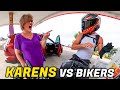 CRAZY KARENS vs BIKERS |  EPIC &amp; CRAZY MOTORCYCLE MOMENTS 2024 #29