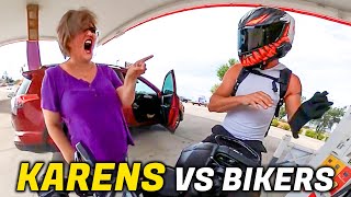 Crazy Karens Vs Bikers Epic Crazy Motorcycle Moments 2024 