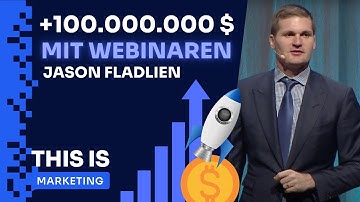Meer dan $ 100.000.000 aan omzet met webinars 😳 Zo doe je dat! (Jason Fladlien) DIT IS MARKETING ...