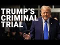 🔴 LIVE: Donald Trump&#39;s criminal trial over alleged hush money payments to Stormy Daniels