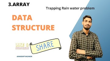 Trapping rain water problem | Coding Interview Prep