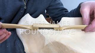 Roundshave Spokeshave by Caleb James Maker