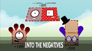 Short Numberblocks Quadrofactorial Band - Into The Negatives