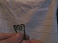 Making a hand tied weft with bulk hair (and fishing line) ;)
