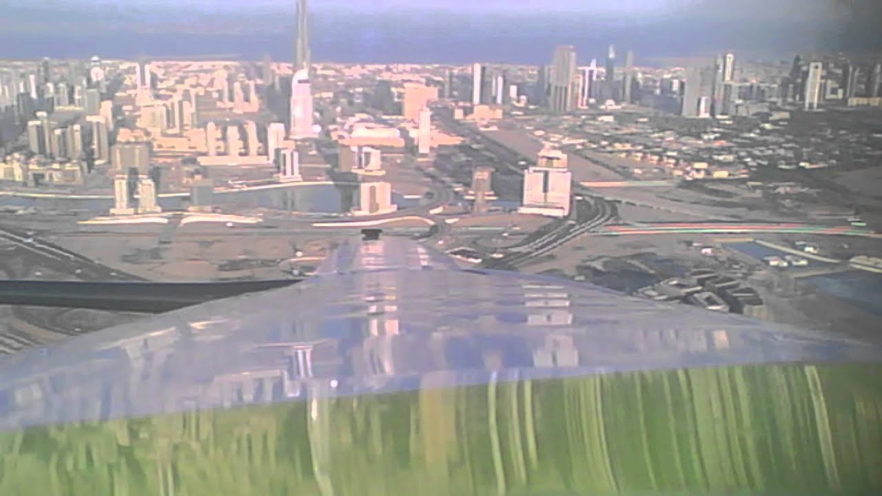 Omega II Powered Glider Flight over Nad Al Sheba Field in Dubai YouTube