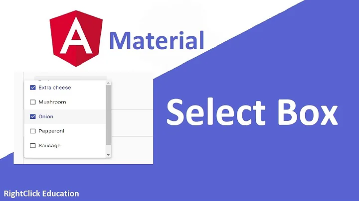 Angular Material Select | Angular material tutorial 7