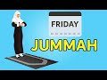 How to pray jummah for woman beginners  friday prayer  with subtitle