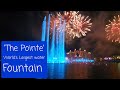 The Pointe | World's Largest water Fountain| Dubai tourist  attractions|Deepali fireworks
