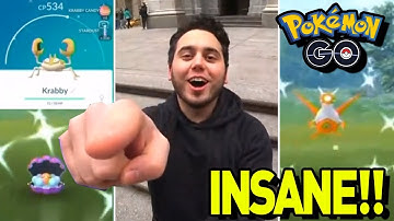 INSANE POKEMON GO SHINY DAY! SHINY CLAMPERL EVENT! SHINY LATIAS AND MORE!