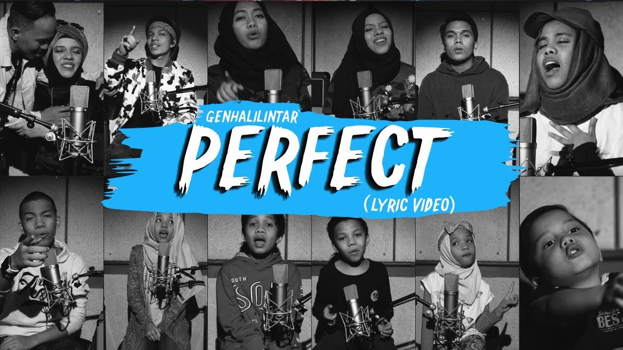 Ed Sheeran Perfect Gen Halilintar Official Lyric Video YouTube