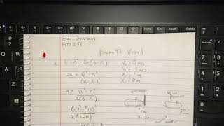 PHYS 251 Week 6 Video 1 Problem 42