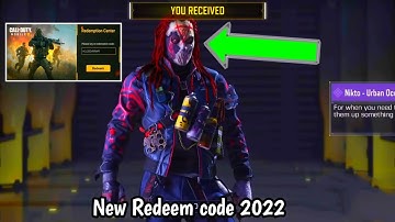 Redeem code cod mobile August 2022 | codm Redeem code 2022 | cod mobile Redeem code 2022 August