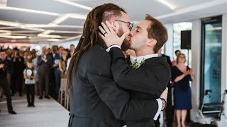 Very chic gay wedding in Prague on a boat | Sebi&Jirik | LGBT