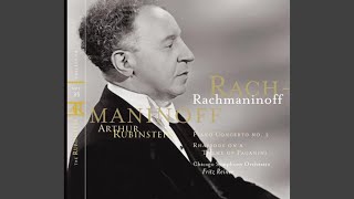 Piano Concerto No. 2 in C Minor, Op. 18: I. Moderato - Arthur Rubinstein, Sergei Rachmaninoff, Fritz Reiner, Chicago Symphony Orchestra