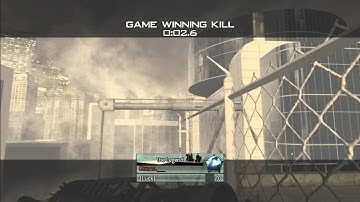 Sick private match shot  on MW2