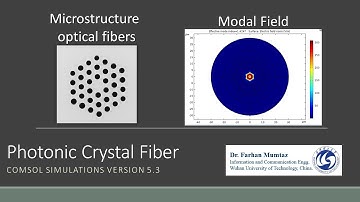 || COMSOL SIMULATIONS || || Microstructured optical fibers|| || PCF || [Part - 2/4]