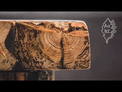 200 Years of History - Epoxy Coffee Table