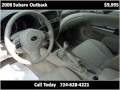 2008 Subaru Outback Used Cars Pittsburgh PA