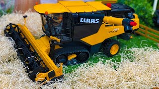 DIY Bruder Tractor Video! Combine harvester and RC Truck Broken tracks!