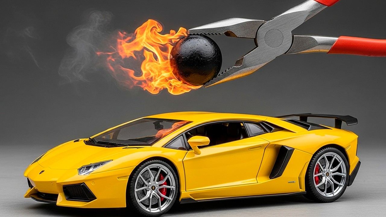 Satisfying Diecast Car Crash Compilation – Fire Experiments & Total Destruction