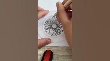 spirograph spiral art test  #asmr #satisfying #lofiasmr  #relax