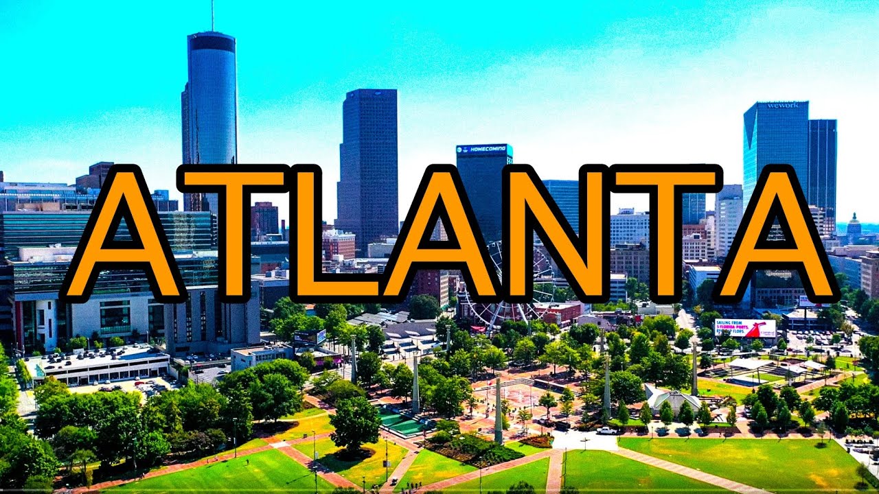 Downtown Atlanta Georgia Walking Tour - YouTube