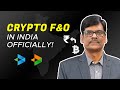 First  only registered crypto options exchange in india