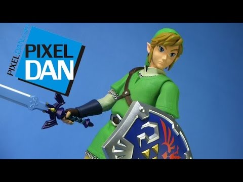 Jakks Pacific LINK & ZELDA Breath of the Wild Action Figure Review