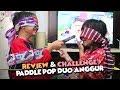 REVIEW & CHALLENGE Es Krim Baru Paddle Pop Duo Anggur (Feat Aa Satria)