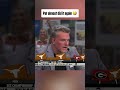 Pat McAfee picked Georgia (+125) in the best way 🤣