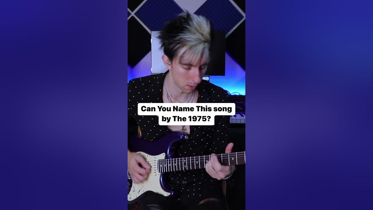 ⚡️Can you name this song by The 1975? ⚡️ #shorts #coversong  #the1975 #guitar