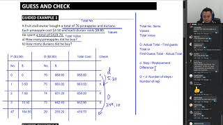PSLE Math for Parents - Guess and Check - SA2 Revision 9 of 10