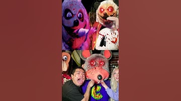 Wich One is the Creepiest - the hug chuck e cheese vs pandory #neverbealone #shorts