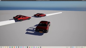UE4 Chaos Vehicle - Improved skid marks