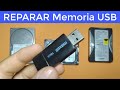 REPARAR Memoria USB DAÑADA y RECUPERAR los DATOS │Reparar Disco Duro, USB y Micro SD (Nuevo Método)
